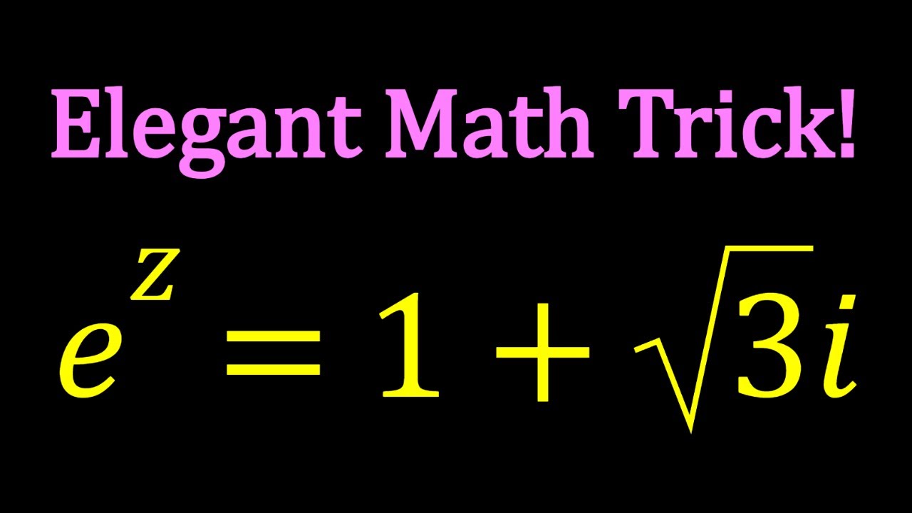 SyberMath's tweet card. Complex Numbers Demystified l P592