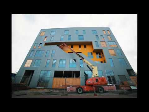 hyperion's tweet card. Final timelapse Hyperion Lyceum: van kavel naar schoolgebouw