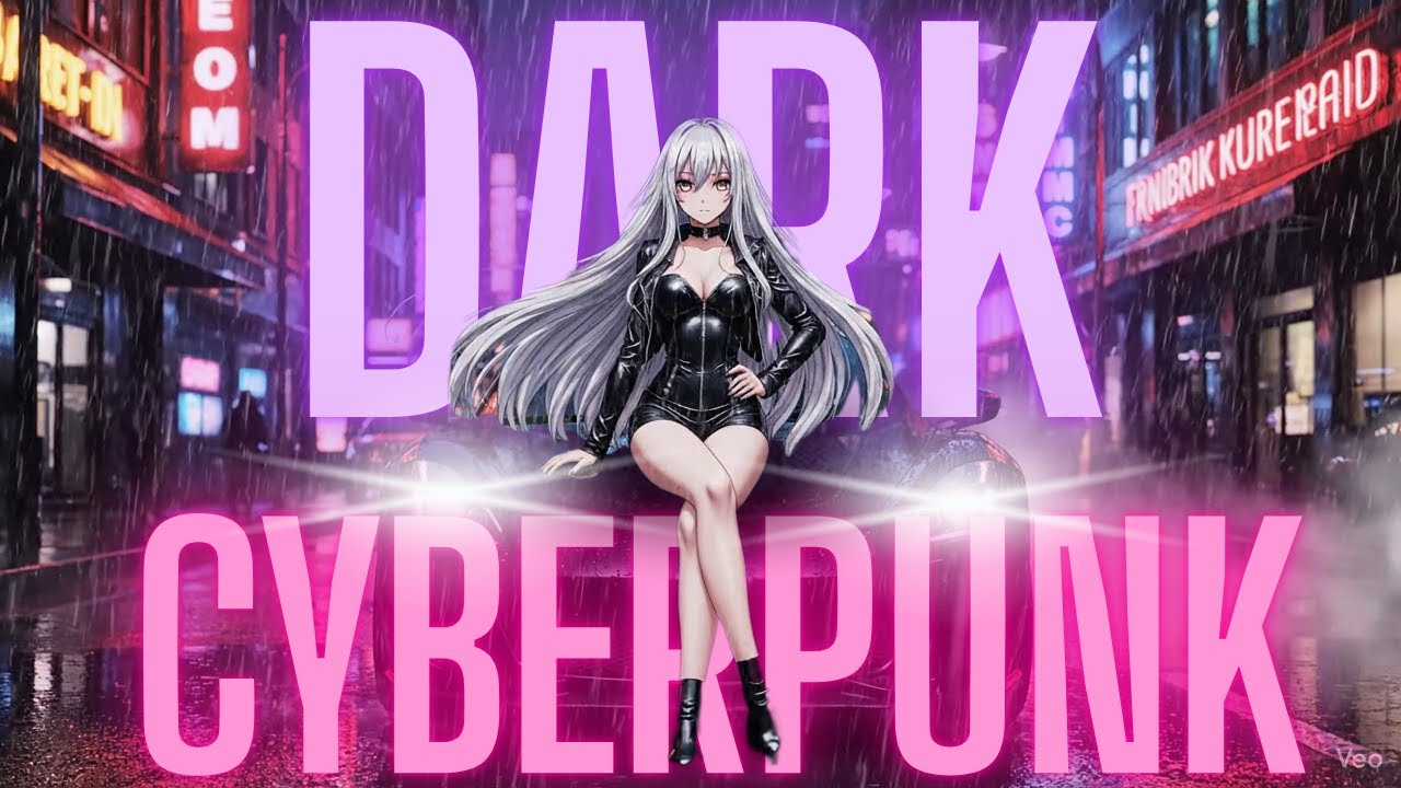 mindshift_m's tweet card. DARK CYBERPUNK // 1 Hour Coding & Focus Music Mix [Anime Aesthetic]