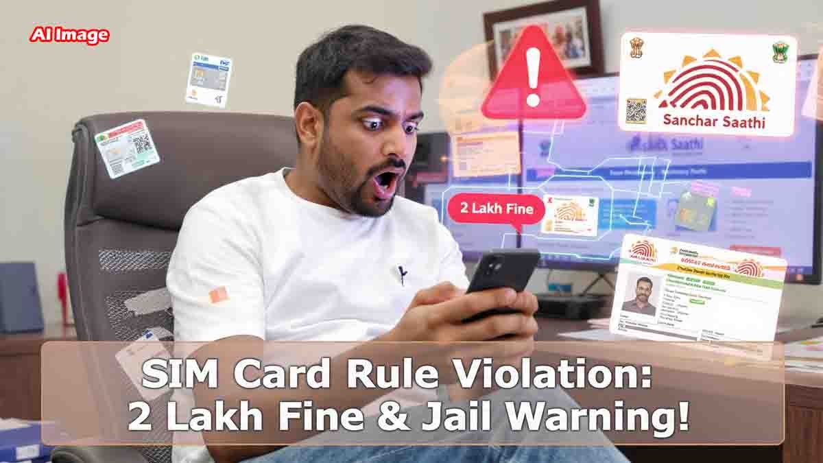 balu1988r's tweet card. ಸ್ಮಾರ್ಟ್‌ಫೋನ್ ಬಳಸುವ ಪ್ರತಿಯೊಬ್ಬರೂ ಈ ಸುದ್ದಿ ಓದಲೇಬೇಕು. ನೀವು ಒಂದಕ್ಕಿಂತ ಹೆಚ್ಚು ಸಿಮ್ ಕಾರ್ಡ್‌ಗಳನ್ನು (SIM Card) ಬಳಸುತ್ತಿದ್ದರೆ, ನಿಮ್ಮ ಹೆಸರಿನಲ್ಲಿ ಎಷ್ಟು ಸಿಮ್‌ಗಳಿವೆ