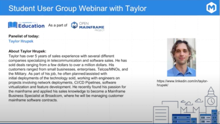 OpenMFProject's tweet card. Open Mainframe Project’s Mainframe Open Education (MOE) enables students to learn from experts with years of experience through collaborative knowledge sharing on our GitBook platform. It’s a...