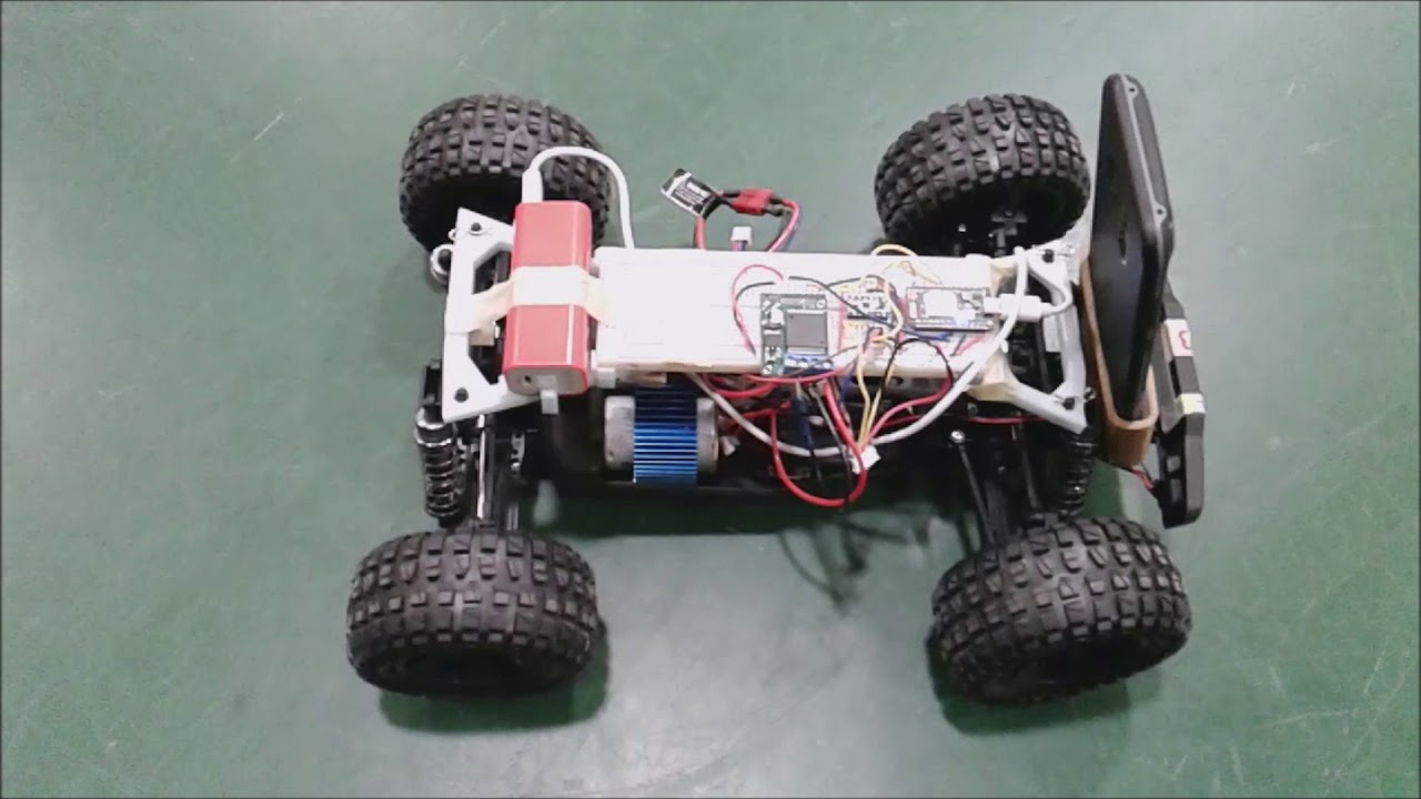 rocksetta's tweet card. Machine Learning Toy Car running Tensorflowjs Javascript Posenet and...