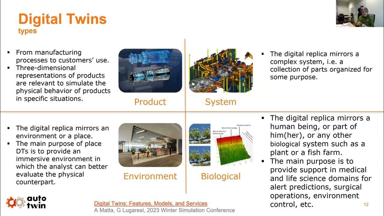 CommunityEdt's tweet card. EDT Talk by Andrea Matta : "Autonomous Digital Twins for Optimal...