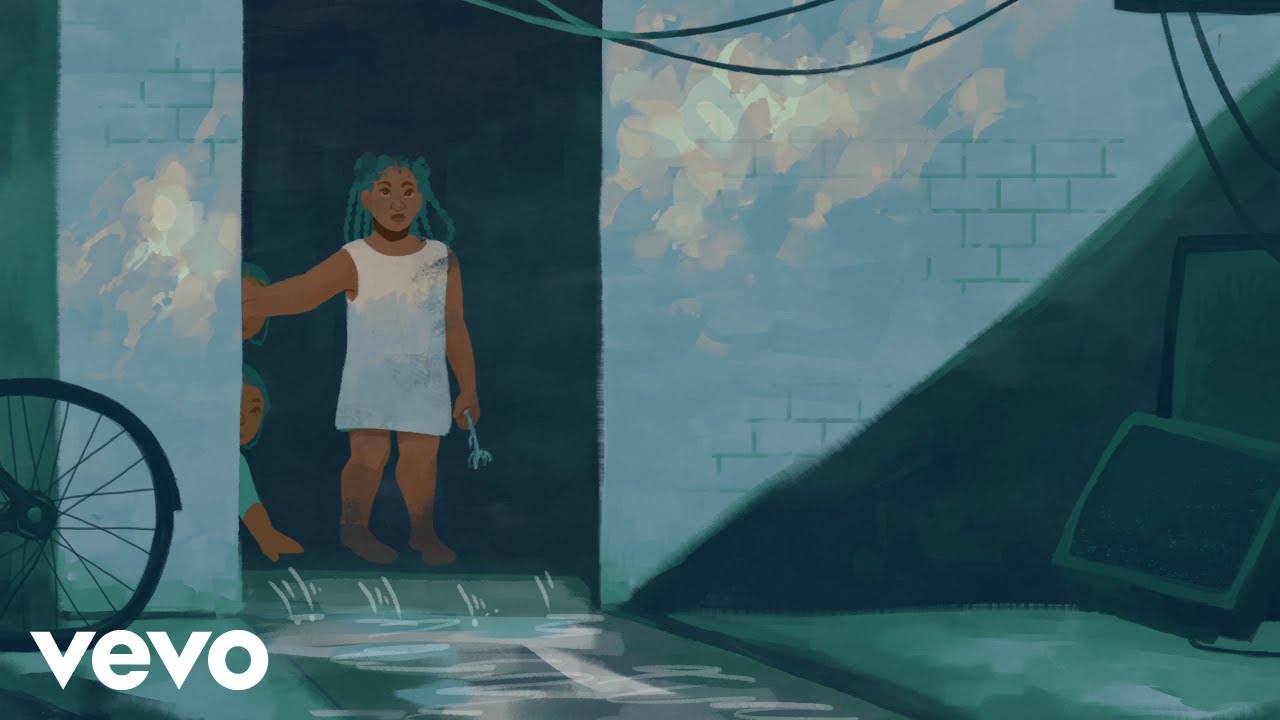 bleekdapoet's tweet card. Marvin Gaye - Save The Children (Visualizer)