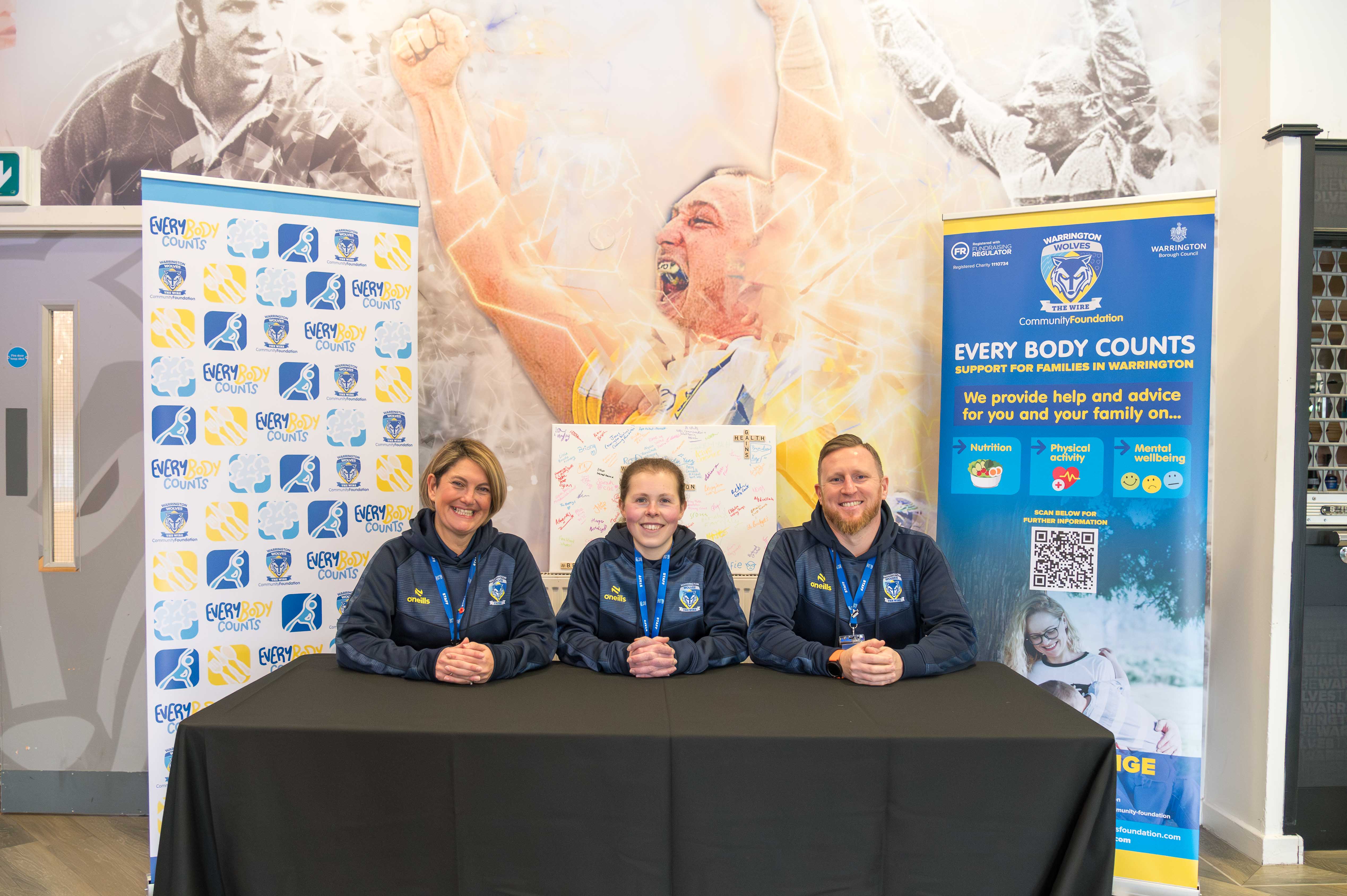 WWRLFoundation's tweet card. We’re thrilled to announce the launch of Every Body Counts, a free, family-focused programme designed to support children and young people.