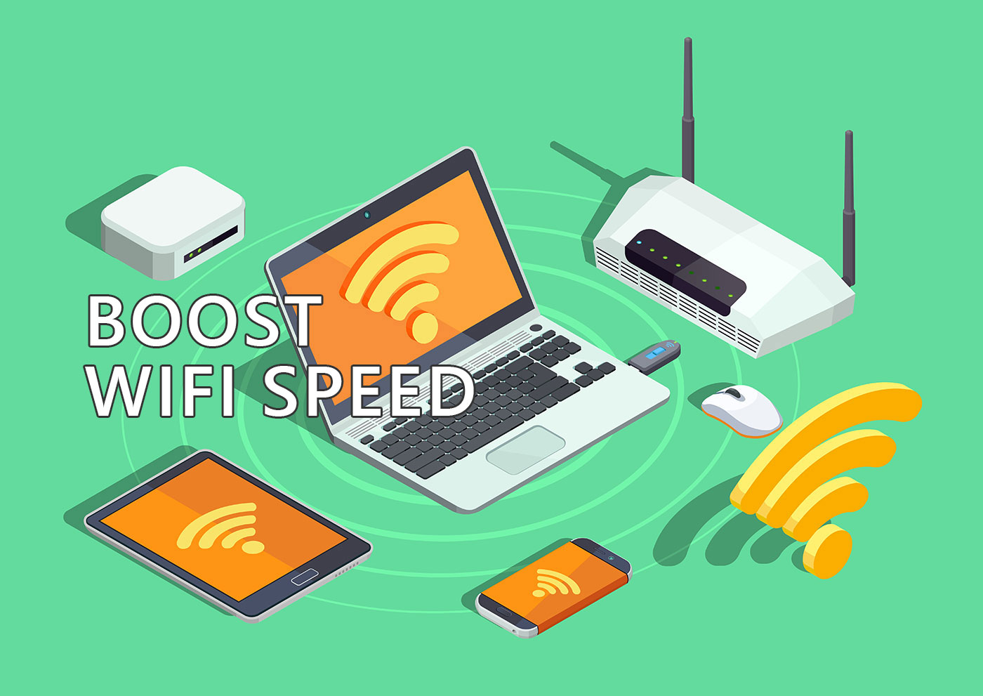 binaryforkcom's tweet card. If you want to know how to boost WiFi signal strength and speed there are quite a few methods you can try. Not all ideas on how to boost WiFi speed