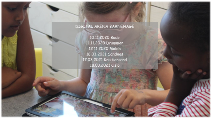 val_geir's tweet card. DAB, Digital Arena Barnehage, er møteplass for presentasjon av teknologiske verktøy, ideer, erfaringer, strategier og forsknings- og utviklingsarbeid.