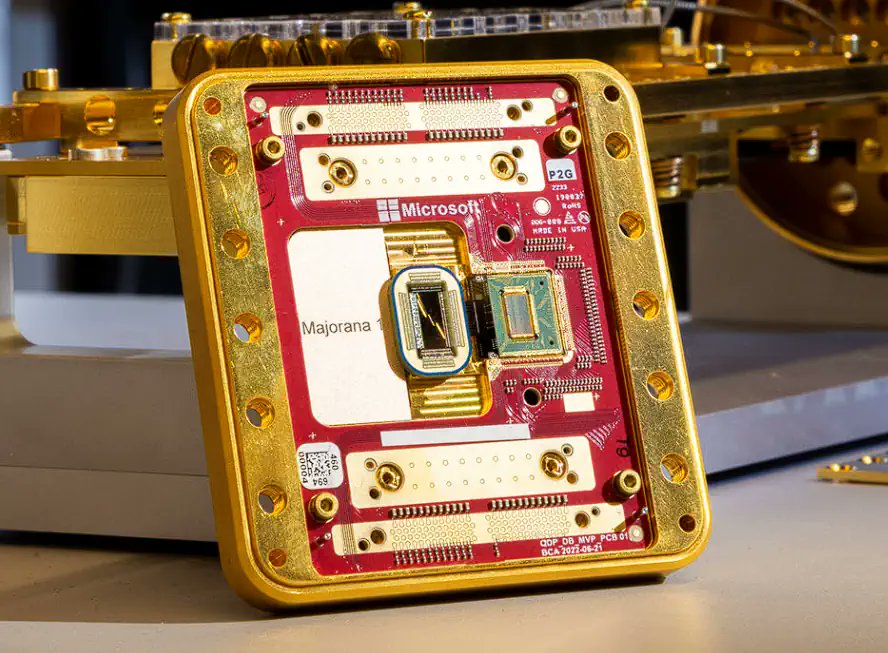 TechFuture_pl's tweet card. Microsoft Majorana 1 zmienia reguły gry w obliczeniach kwantowych. Topologiczne kubity, milionowa skalowalność i nowy stan materii – przeczytaj, co oznacza ten przełom dla przemysłu i nauki.