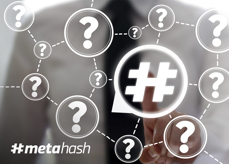 themetahash's tweet card. Don’t you forget about weekly #MetaFAQ column! This week #MetaHash is ready to provide answers regarding #TMH, Bounty and Blockchain 4.0…