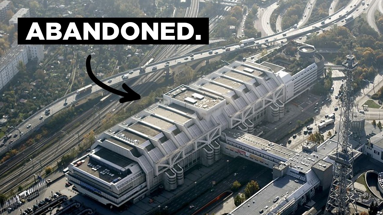 canarsiecode's tweet card. Inside Europe's $1BN Abandoned Mega Build