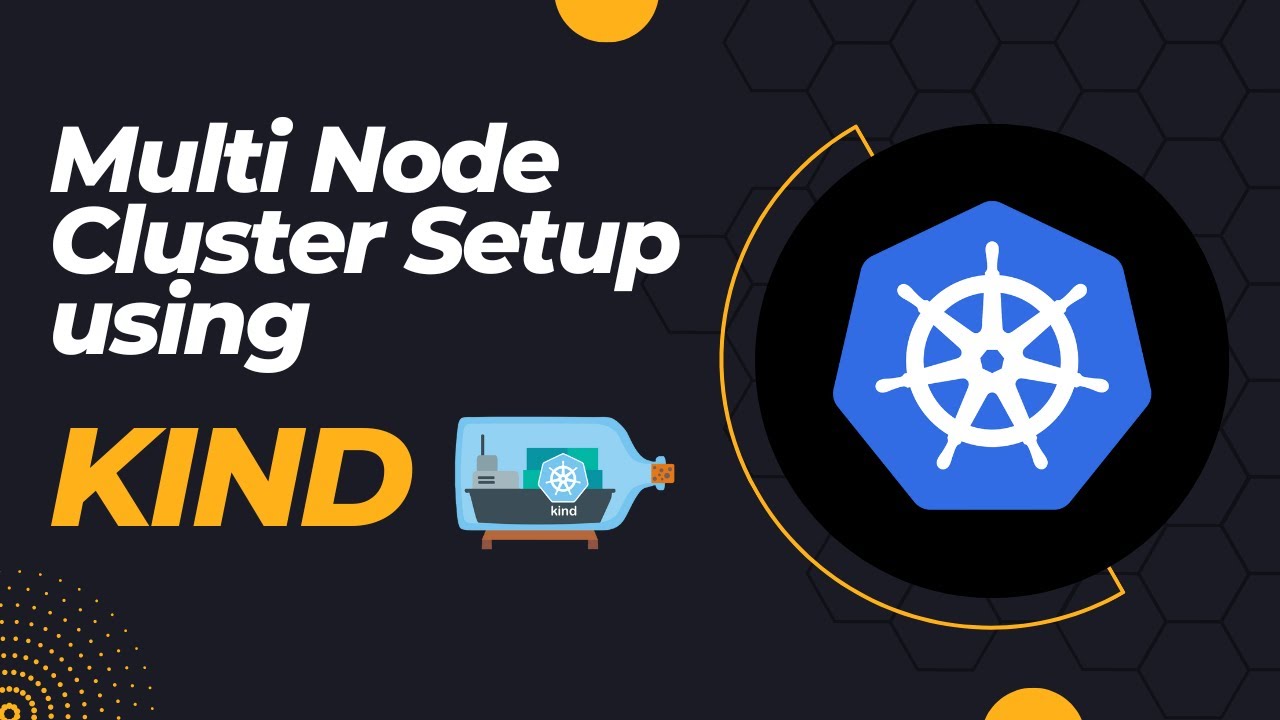 devopsproin's tweet card. Multi-Node Kubernetes Cluster Setup with Kind | Kind Tutorial