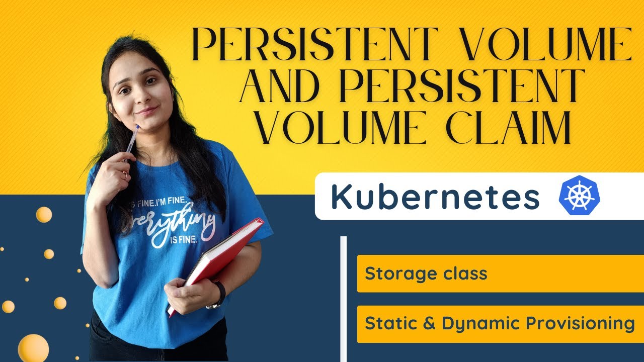devopsproin's tweet card. Kubernetes Persistent Volume, Persistent Volume Claim, Static &...