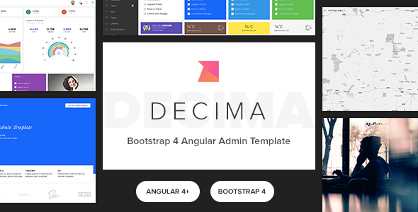 stylelibreview's tweet card. Decima is a creative Bootstrap 4 admin template built with Angular. It comes out of the box with AoT and lazy loading support, Language translation, light/dark colour schemes and lots of other reus...