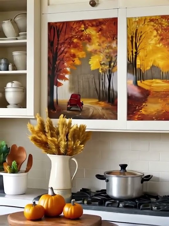 wiliam3131's tweet card. Fall Wall Kitchen Decor Ideas 🍁🍂 | Cozy & Stylish Autumn Vibes for...