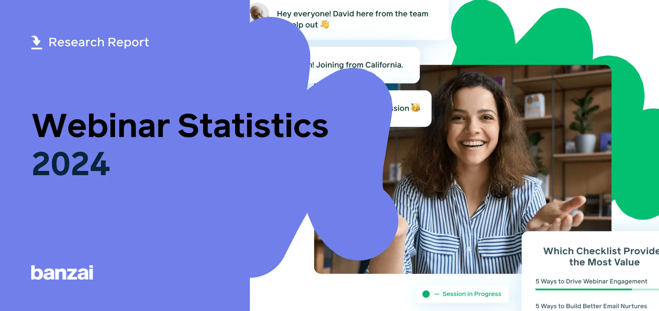 DataDrivenMedia's tweet card. This report synthesizes data from 800,000+ webinars to identify the metrics that matter, the factors that drive more engagement and how it affects the creation of impactful webinars.