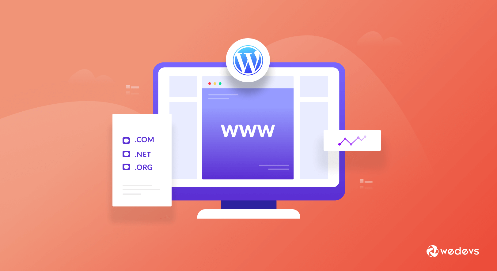 weDevs's tweet card. Boost your site’s trust and ranking with simple tips. Learn 7+ ways to improve domain authority of your WordPress website and grow steady organic traffic.