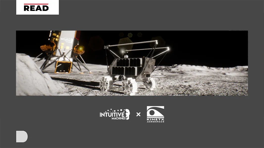 Read_Magazine21's tweet card. Intuitive Machines, a space technology, infrastructure, and services company, announced it has signed a definitive agreement to acquire KinetX