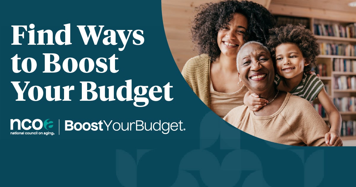 NCOAging's tweet card. NCOA's Boost Your Budget Week® is helping older adults remain healthy, financially secure, and independent. Find out how you can browse benefits and see if you qualify—NCOA's tool is free, confiden...