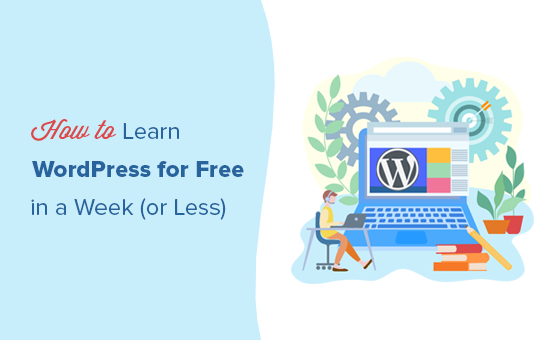 webdyn's tweet card. Do you want to learn WordPress basics, but afraid it will cost too much money and time? Here is how to learn WordPress for free in a week (or less).