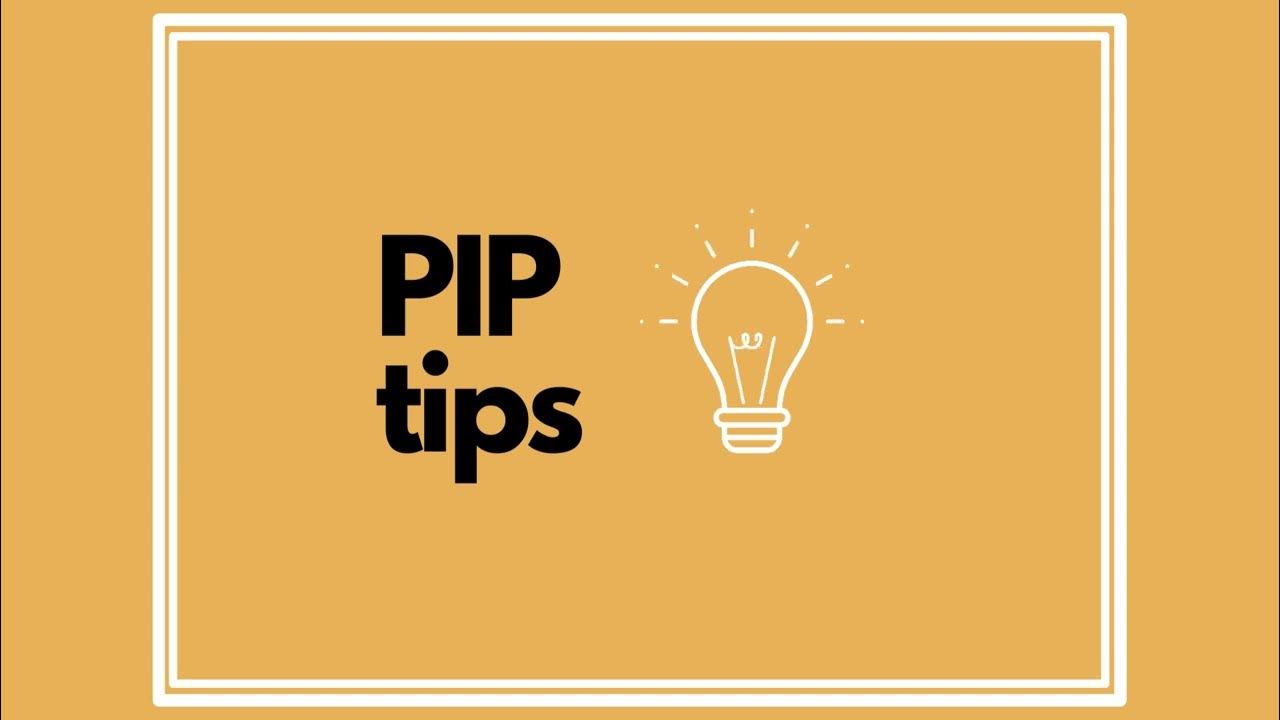 supportworker23's tweet card. PIP Tips