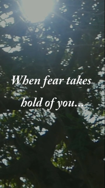 JessicaAlolivar's tweet card. Don't let fear blind you #whispersfromtheolivegrove #dailyreading...