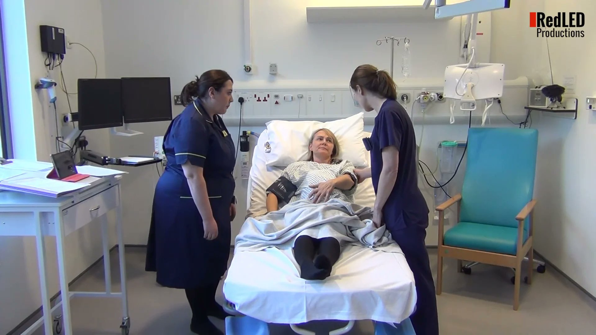 RedLEDProd's tweet card. SATH PROMPT Faculty Demo