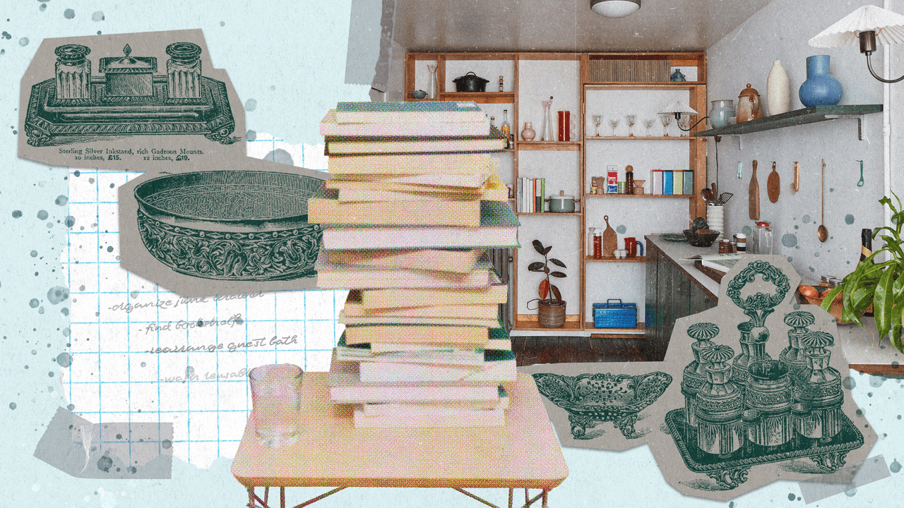 helpusell's tweet card. No need to get rid of clutter—find a good spot for it instead