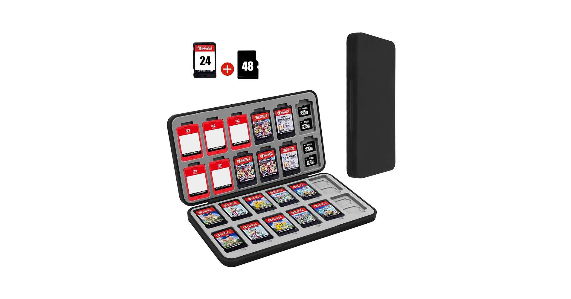 TechDealAlert's tweet card. FYY Nintendo Switch Game Card Case is the perfect accessory for any Switch gamer. With a sleek and portable design, our case can hold up to 24 game cards, ensuring that you always have your favorite...