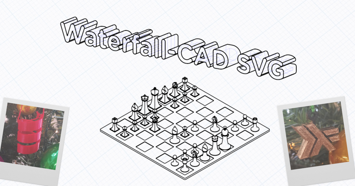 HaskellDiscu's tweet card. How a Christmas tree led me to add SVG support to my CAD library