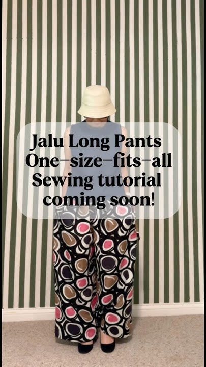 CatherineVents's tweet card. One size fits all! Really? #sewing #patterntutorial #jalupants #pants