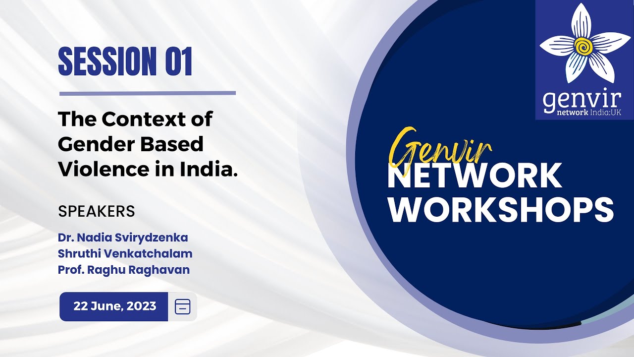 ProjectGenViR's tweet card. GenViR Network Workshop | Session 01 | The Context of Gender Based...