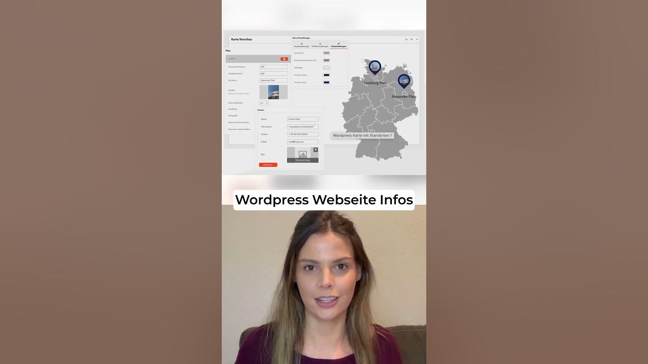 wordpress_hilfe's tweet card. ⁣WordPress Karte mit Standorten #wordpressdevelopment #wordpressdev...
