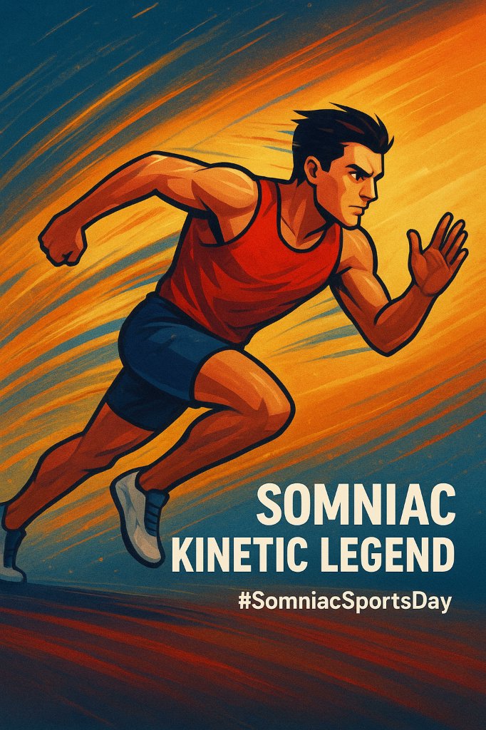 psyionicboom's tweet card. Your PFP transforms into a heroic athlete fueled by pure kinetic energy. Captured in mid-motion, this artwork embodies strength, agility, and the relentless dri...