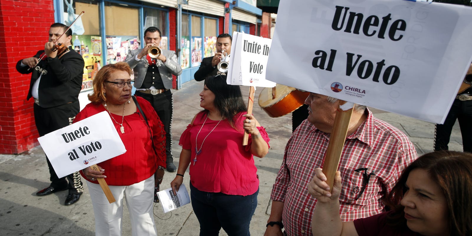 asktutorhelp's tweet card. There will be 32 million eligible Latino voters next year. And they're favoring Joe Biden to take on Donald Trump in 2020 presidential elections.