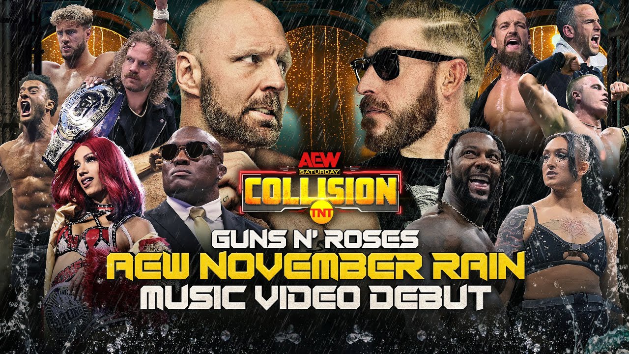 JosephMueller's tweet card. AEW Full Gear November Rain Music Video! | 11/16/24, AEW Collision