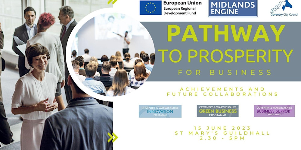 CWRTBizSupport's tweet card. Join us for the final business event organised by the European Regional Development Fund (ERDF) programme teams at Coventry City Council.