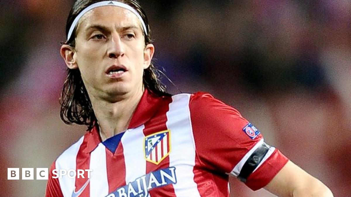 DirectSourceuk's tweet card. Chelsea sign Atletico Madrid's Brazil international left-back Filipe Luis for £15.8m on a three-year contract.