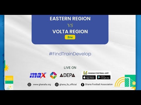 maxtvgh's tweet card. Semifinals 2 - Live | Eastern Region vs Volta Region | KGL Inter-Re...
