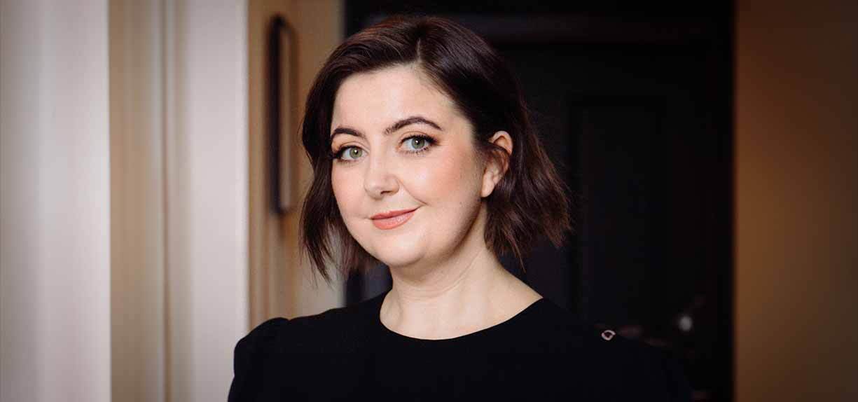 BandF's tweet card. How Shana Chu, CEO of Tailr, is finessing the look and feel of fashion by evaluating fabric and how it will emerge from production