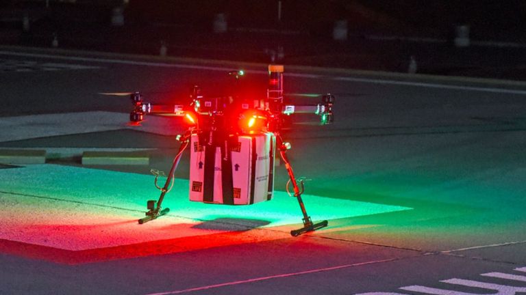 ICSFirstAid's tweet card. Engineers and medics hope the new technology will pave the way for longer flights to improve the transport of donor organs.