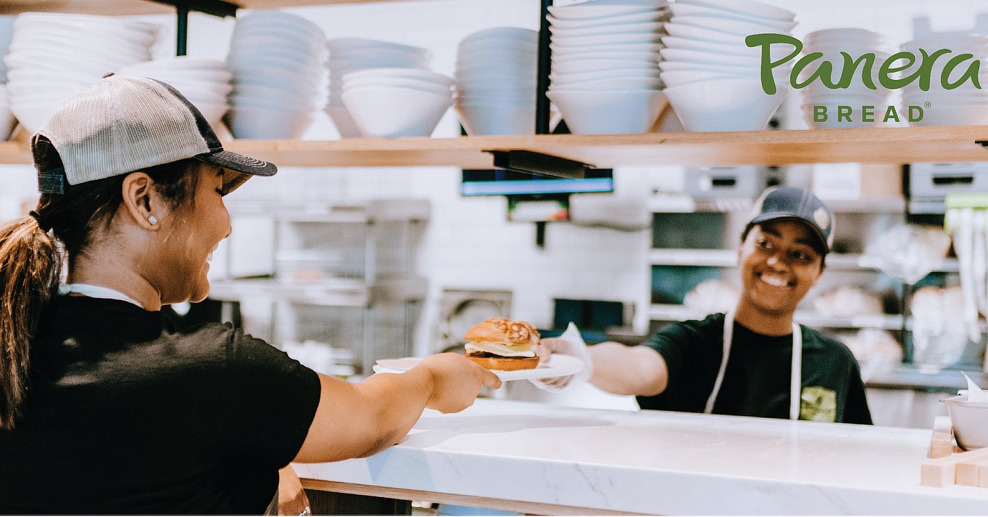 PaneraCareers's tweet card. At Panera, our people come first. If you're looking for a place where you can grow, feel supported, be yourself, enjoy great perks, and have a little fun along the way—you're in the right spot. We're...
