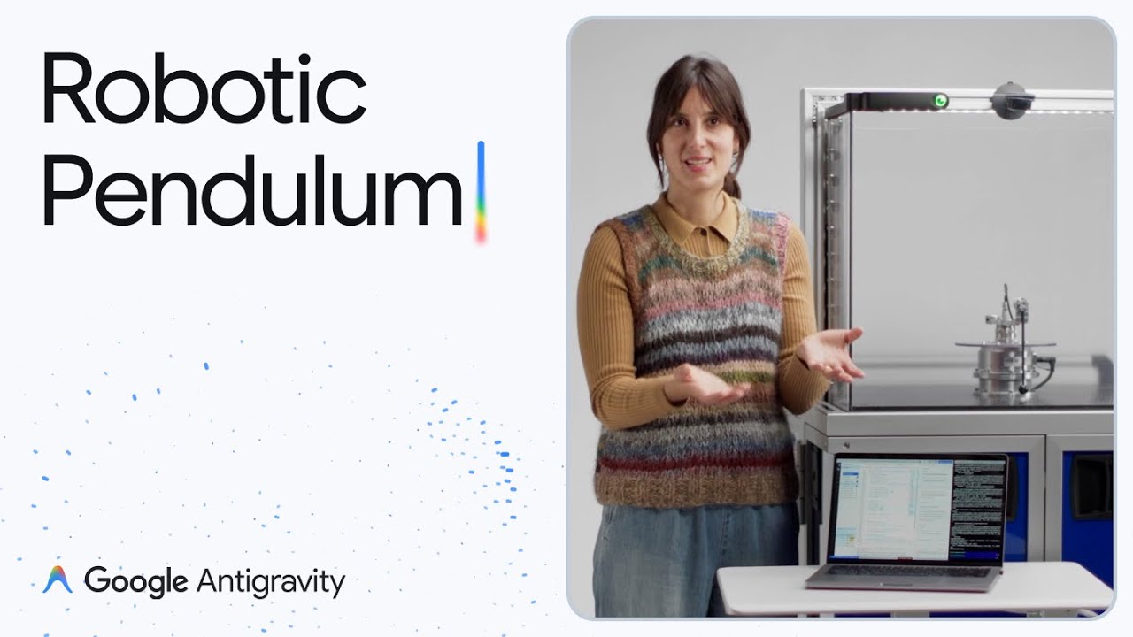 computeless's tweet card. Antigravity solves the invert pendulum