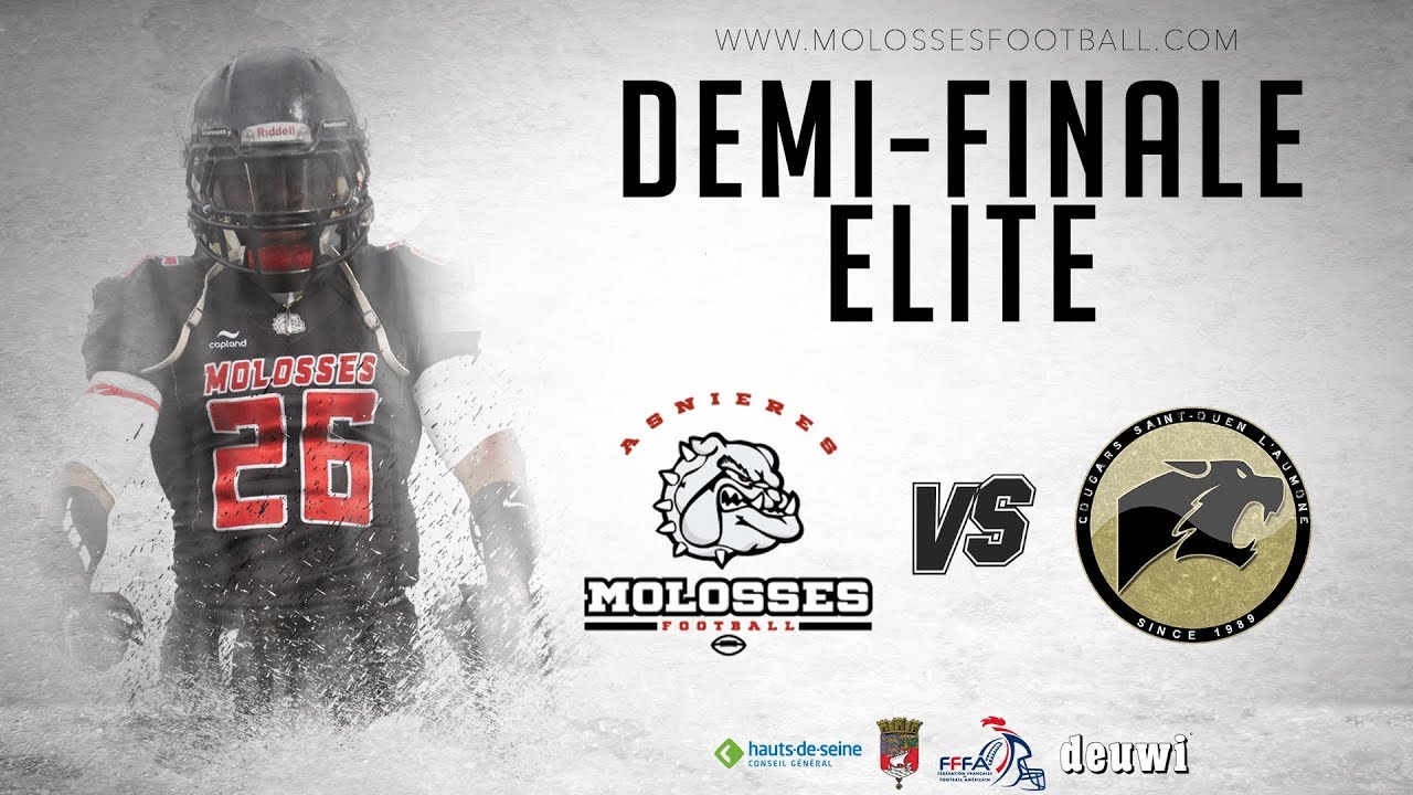 PatCegelec's tweet card. Demi-finale Elite - Molosses vs Cougars