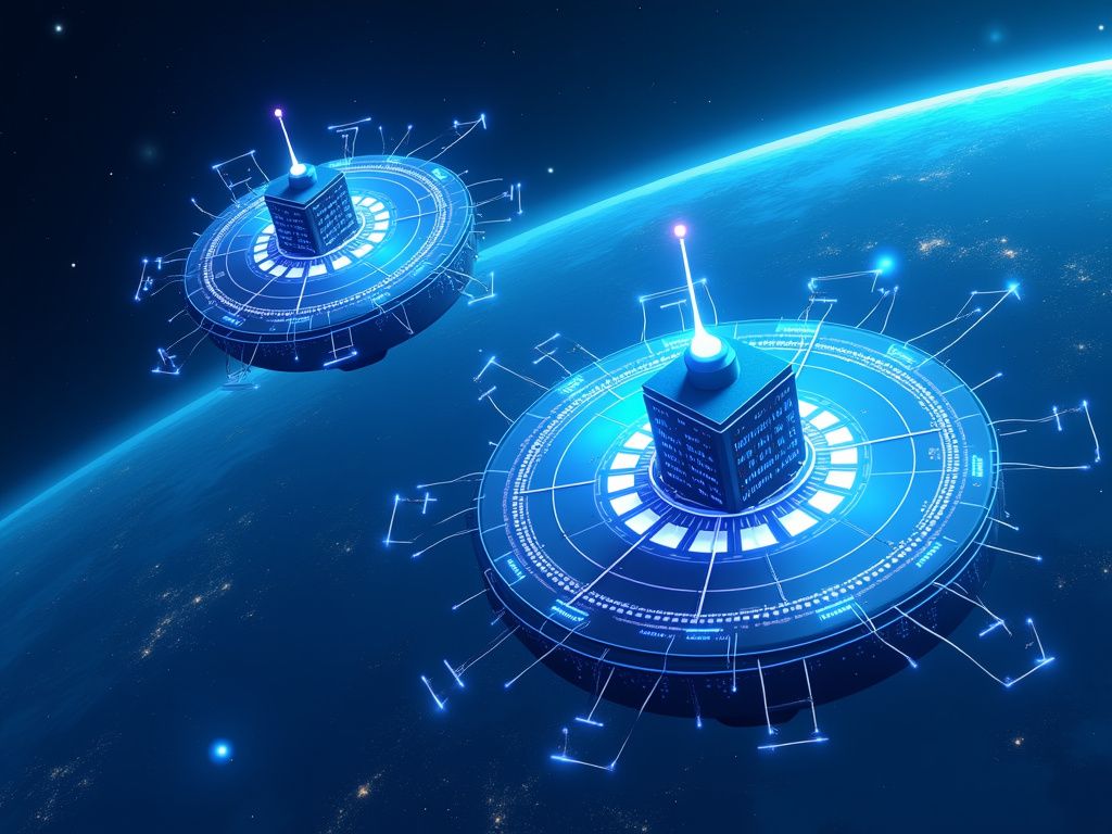 TORO_Offical's tweet card. Imagine a world where data centers are no longer bound by geographical constraints, and the cloud has literally become a celestial entity – welcome to the realm of decentralized orbital data centers....