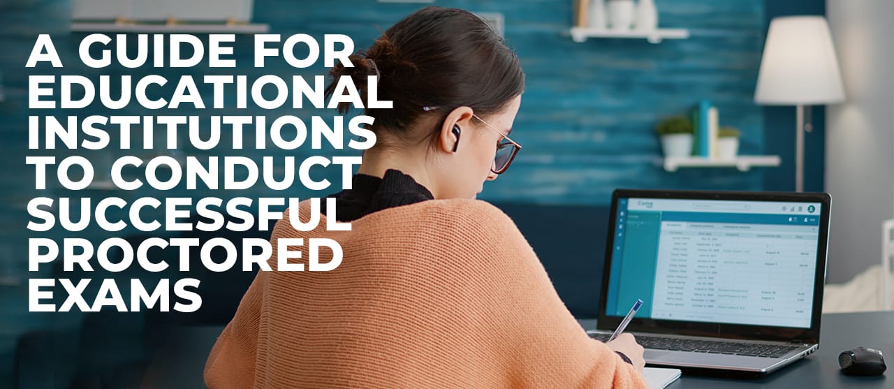 EnFuseSolution's tweet card. Here’s how proctored exams are leading the way for educational institutions. Utilise EnFuse's online proctoring services to meet unique assessment requirements.