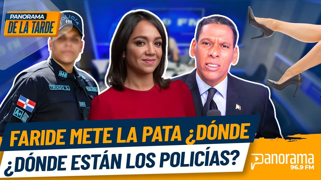 JSanchezLebron1's tweet card. José Sánchez Lebrón: ¿Dónde están los policias? Faride Raful admite...