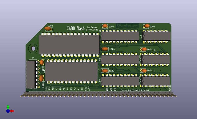 lectronz's tweet card. Allows you to write and read programs from flash. Imitates a real tape recorder.