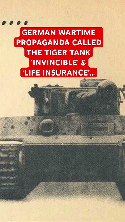 CollaLearning's tweet card. Tiger Tank Belief of Wehrmacht in WW2 #wehrmacht #ww2 #shorts