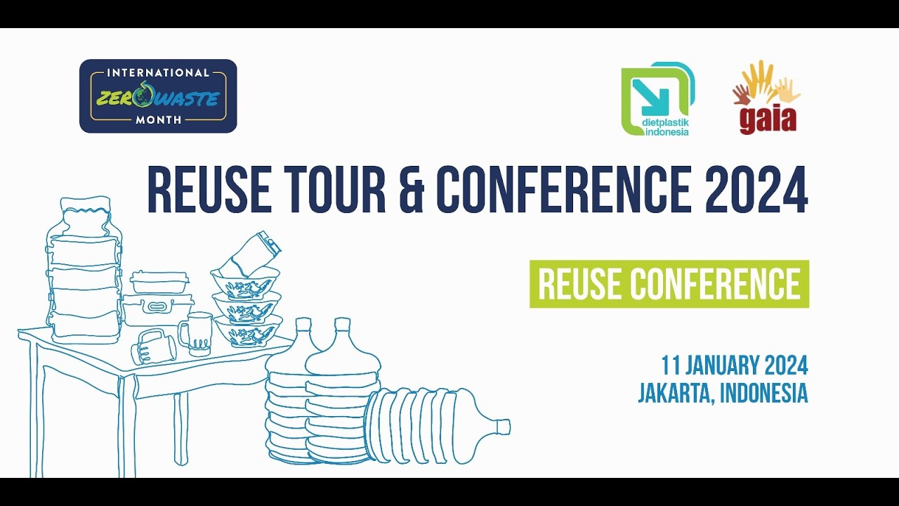 brkfreeplastic's tweet card. Reuse Conference 2024: Reuse Now, Brighter Future Yes!