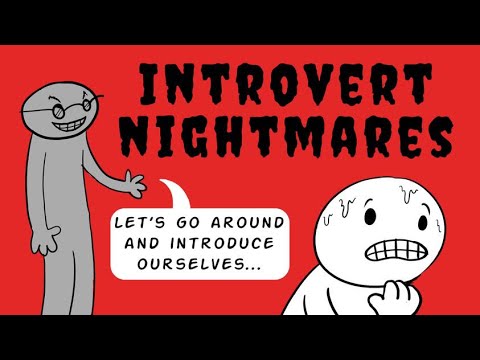 IntrovertProbss's tweet card. 5 Situations That Are Absolute Nightmares for Introverts